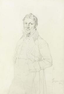 Jean-Auguste-Dominique Ingres - Portrait D\'Un Gentilhomme, Présumé Charles-Bernardin-Ghislain Coppieters-Stochove
