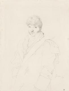 Jean Auguste Dominique Ingres - Portrait Of A Gentleman