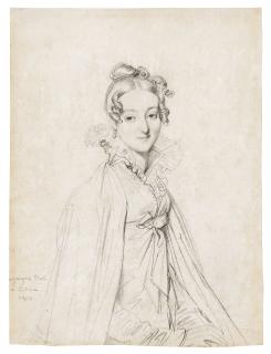 Jean-Auguste-Dominique Ingres - Portrait of a young lady, half-length