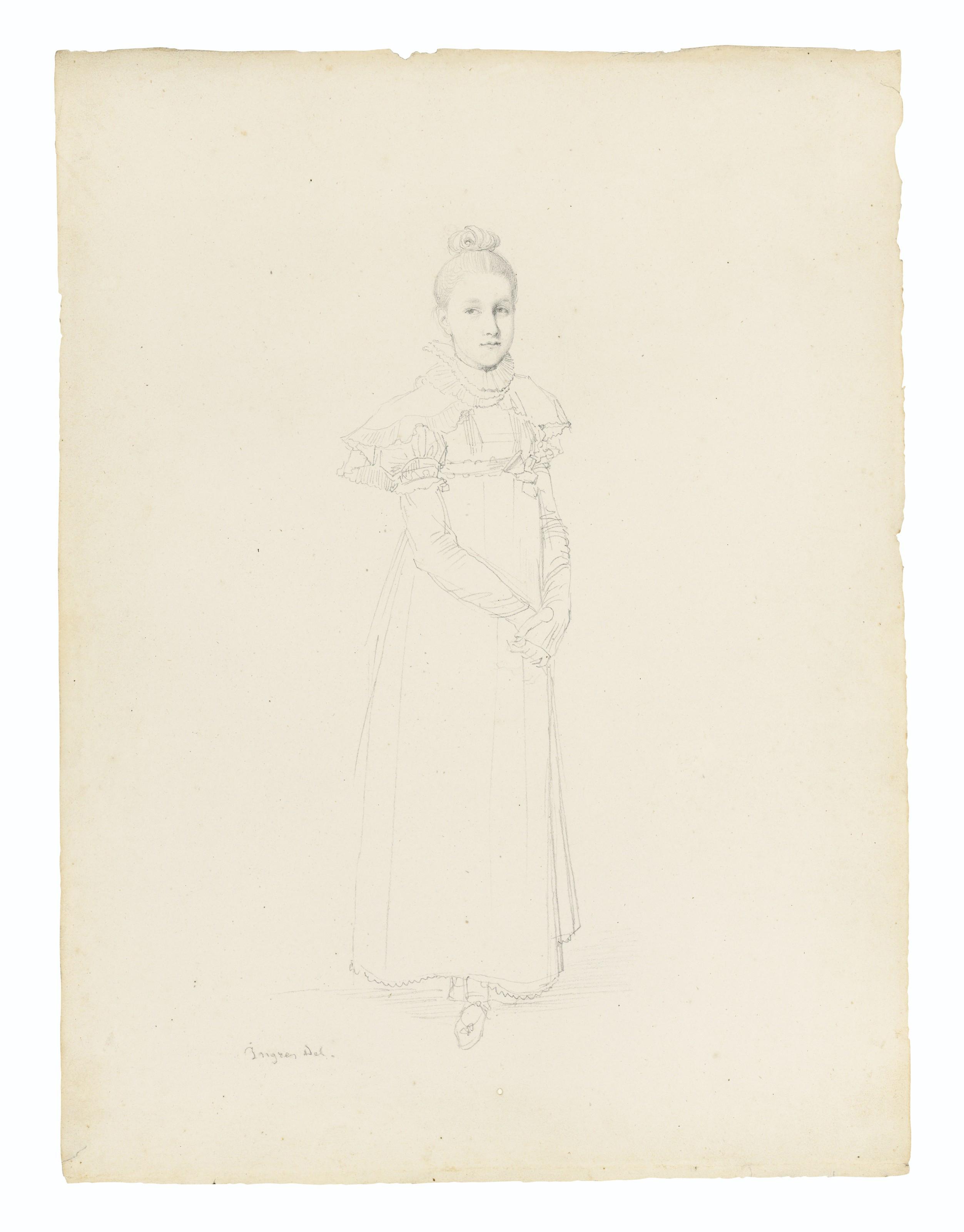 Jean-Auguste-Dominique Ingres - Portrait of Princess Louise Murat