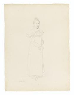 Jean-Auguste-Dominique Ingres - Portrait of Princess Louise Murat