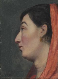 Jean-Auguste-Dominique Ingres - Tête de juive
