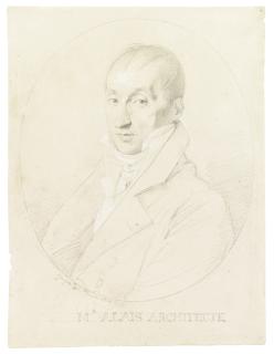 Jean Auguste Dominique Ingres - The Architect Guillaume Edouard Allais