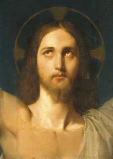 Jean-Auguste-Dominique Ingres - The Head of Christ