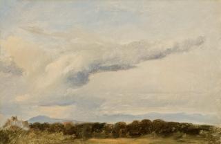 Jean-Baptiste-Adolphe Gibert - Etude De Ciel