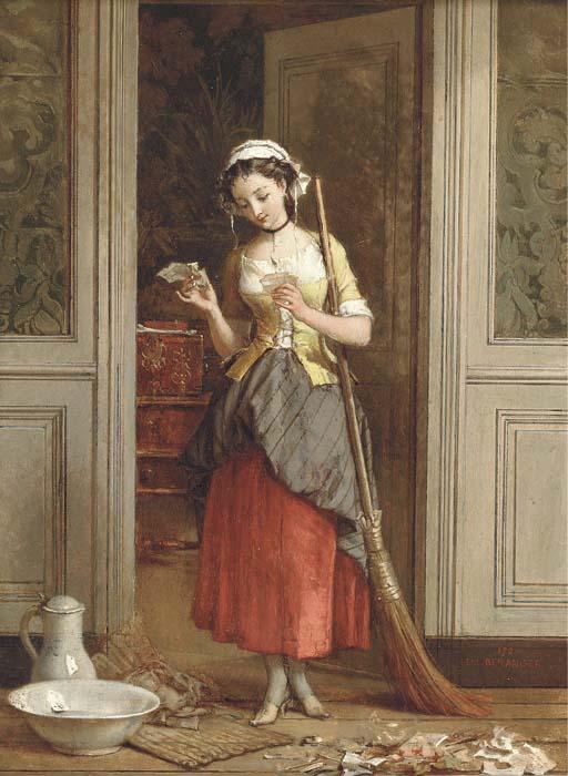 Jean Baptiste Antoine Emile Béranger - An Interest In Old News