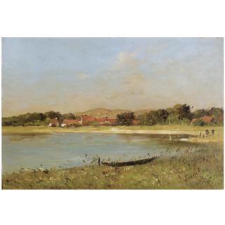 Jean-Baptiste-Antoine Guillemet - French L\'Etangs De Camiers, Pas De Calais