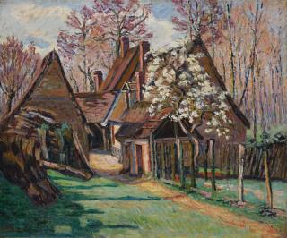 Jean-Baptiste-Armand Guillaumin - Chaumières À Jouy