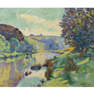 Jean-Baptiste-Armand Guillaumin - La Roche De L\'Echo À Crozant