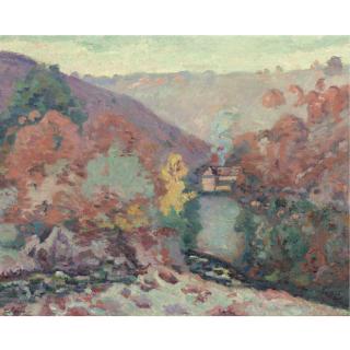 Jean-Baptiste-Armand Guillaumin - Paysage De La Creuse, La Folie