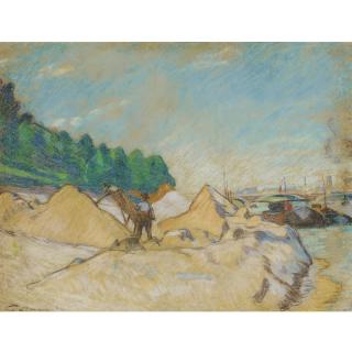 Jean-Baptiste-Armand Guillaumin - Quai De La Seine À Paris