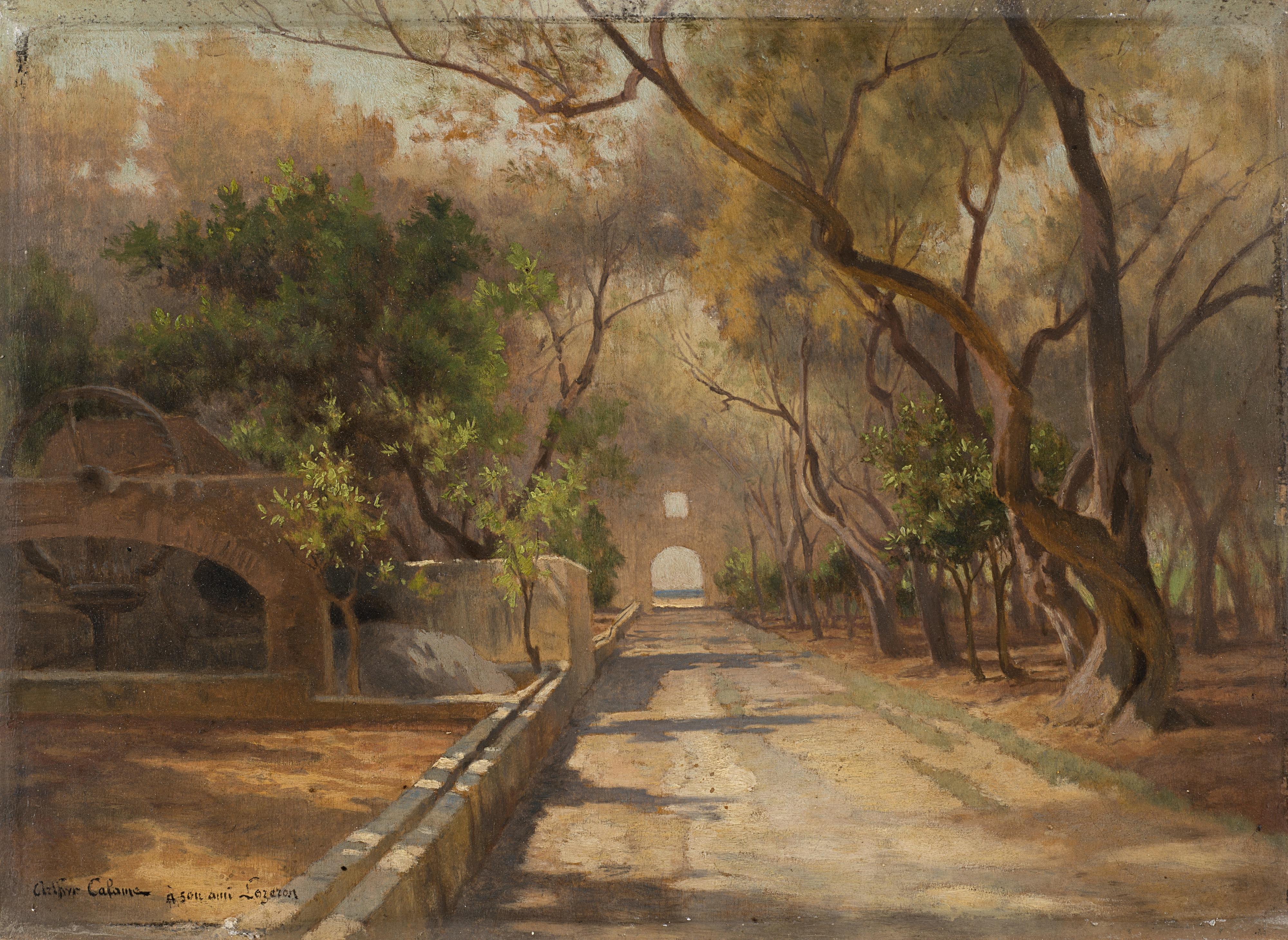 Jean Baptiste Arthur Calame - Bordighera, baia grande