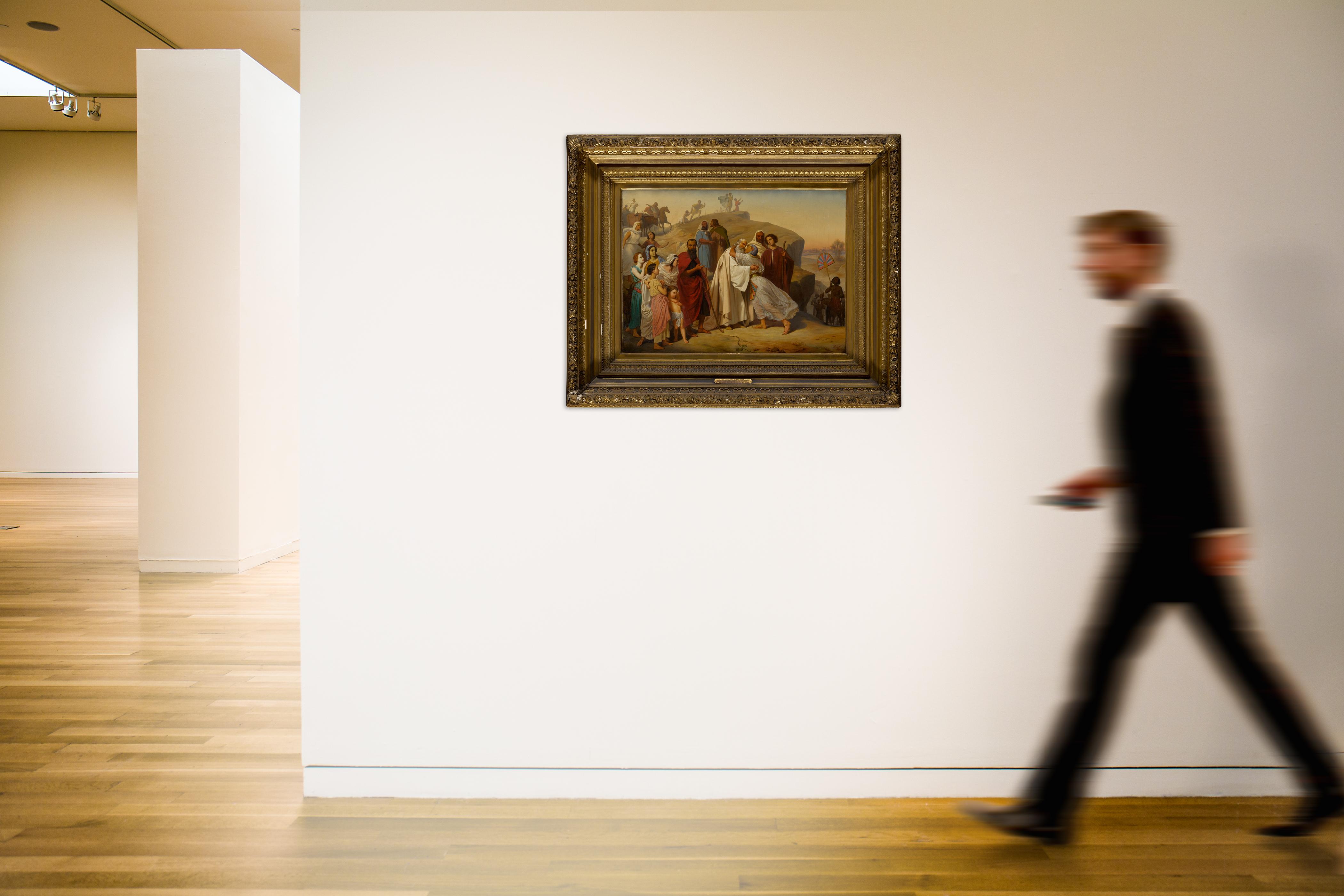 Jean Baptiste Auguste Leloir - Joseph Greeting Jacob