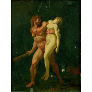 Jean-Baptiste Baron Regnault - Esquisse Pour Hercule Et Alcestebaron