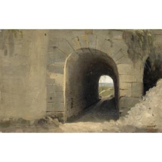 Jean-Baptiste-Camille Corot - Auteuil-Un Passage Vouté