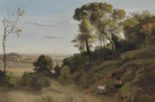 Jean-Baptiste-Camille Corot - Campagne de Naples