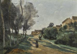 Jean-Baptiste-Camille Corot - French Le Chemin De Méry, Près De La Ferté-Sous-Jouarre