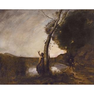 Jean-Baptiste-Camille Corot - French l\'Étoile Du Berger (The Evening Star)