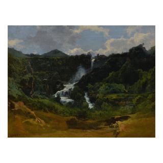 Jean-Baptiste-Camille Corot - La Cascade de Terni