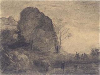 Jean-Baptiste-Camille Corot - La Fête du Dieu Terme