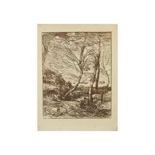 Jean-Baptiste-Camille Corot - L\'Artiste en Italie, 1857