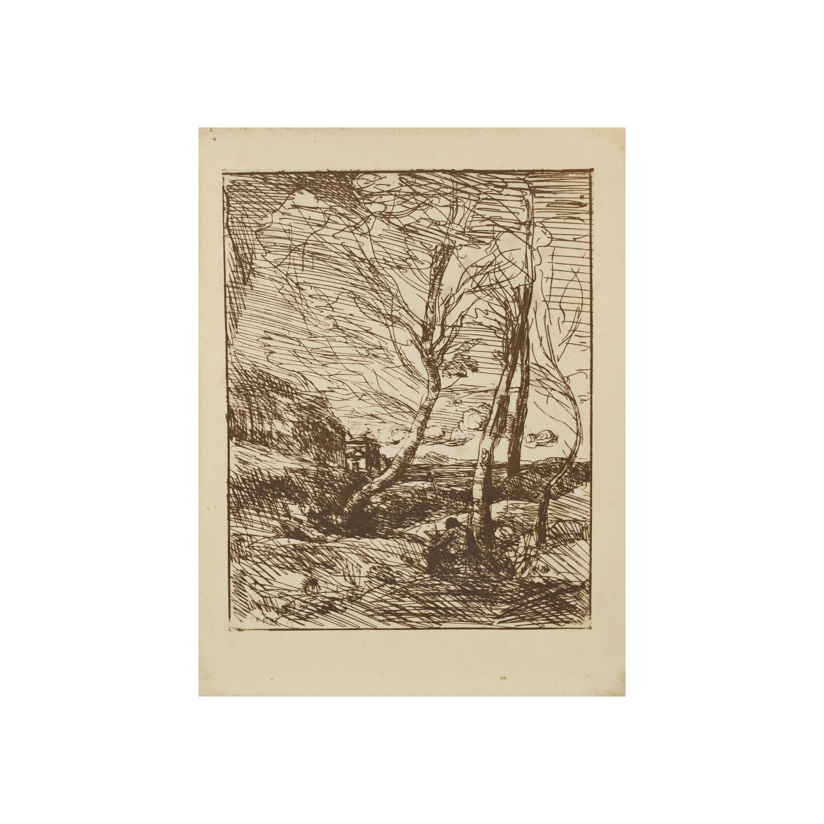 Jean-Baptiste-Camille Corot - L\'Artiste en Italie, 1857