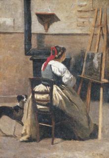 Jean-Baptiste-Camille Corot - L\'Atelier de Corot