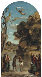Jean-Baptiste-Camille Corot - Le baptême du Christ