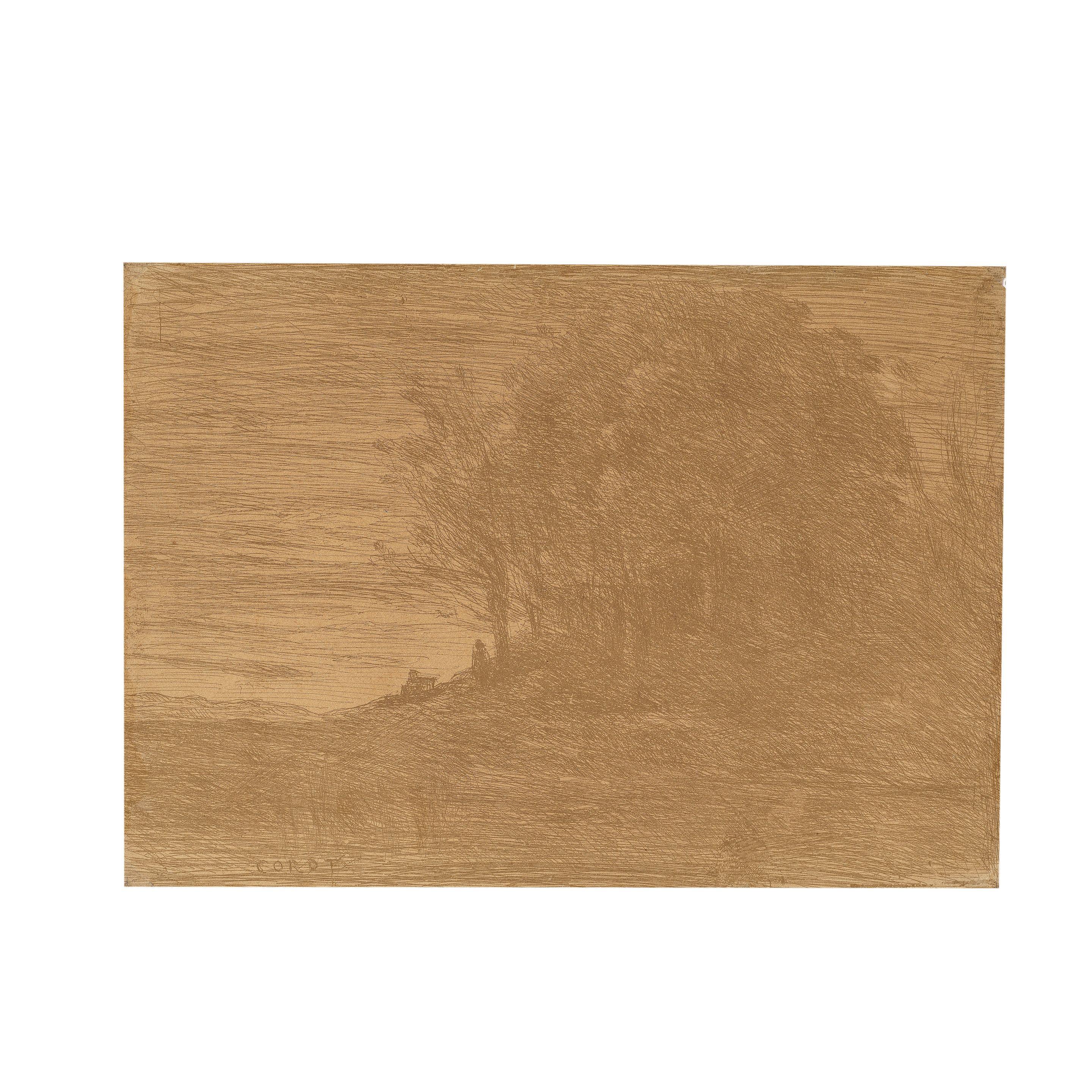 Jean-Baptiste-Camille Corot - Le Bois de l\'Ermite, 1858