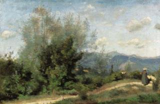Jean-Baptiste-Camille Corot - Les environs de Genève