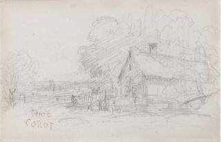 Jean-Baptiste-Camille Corot - Maison Normande