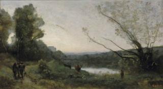 Jean-Baptiste-Camille Corot - Rives D\'Un Étang