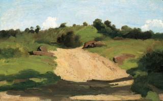 Jean-Baptiste-Camille Corot - Un chemin montant