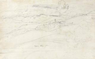 Jean-Baptiste-Camille Corot - View Of Narni