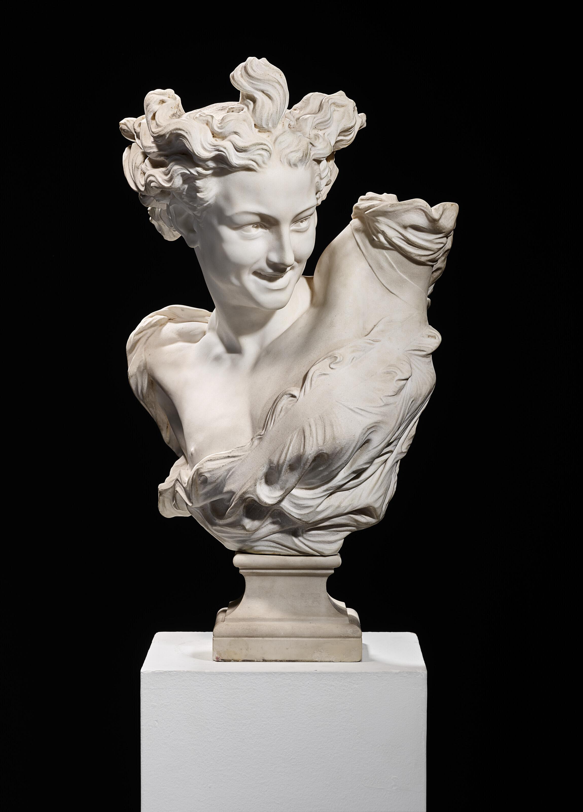 Jean-Baptiste Carpeaux - Buste du Génie de la danse