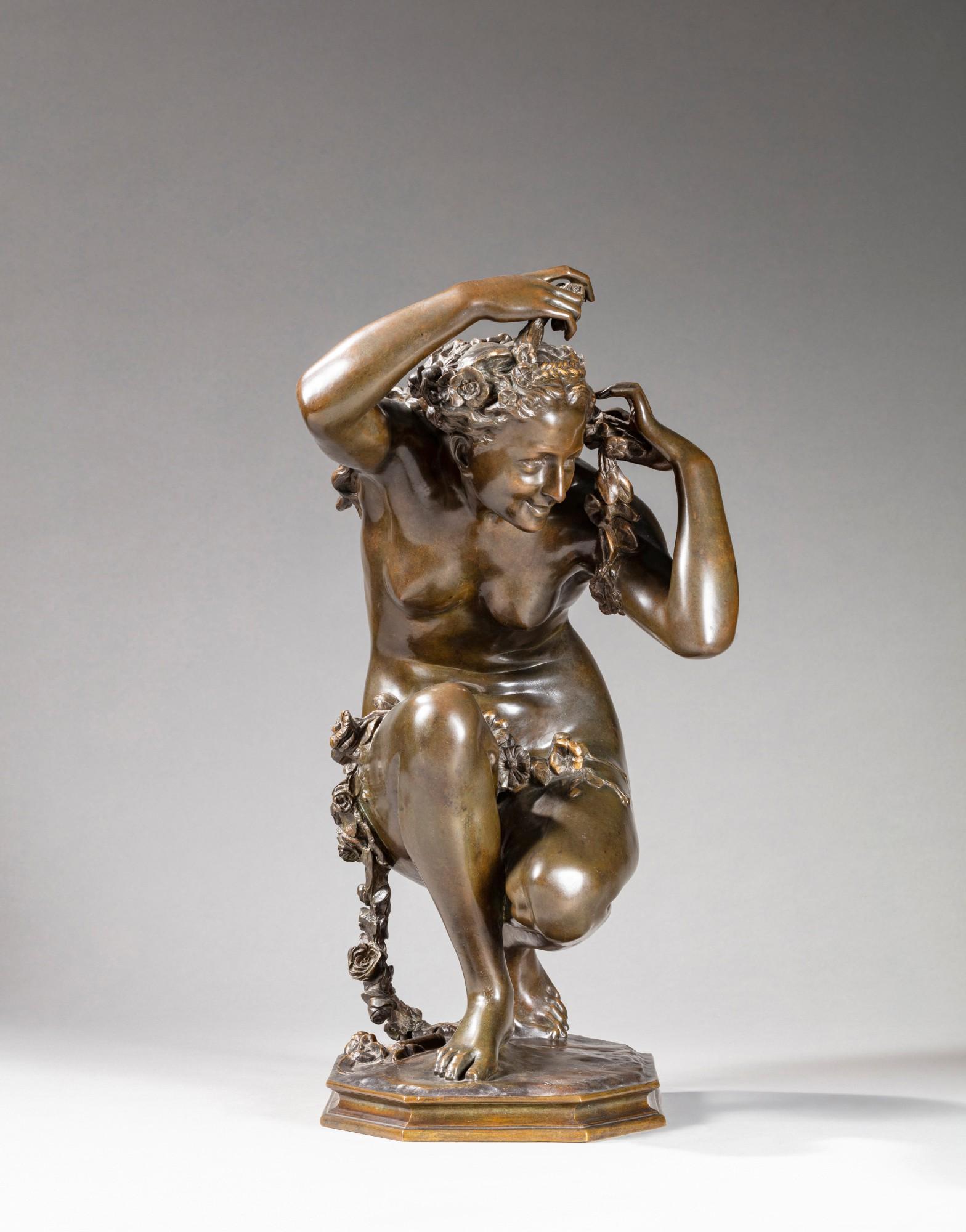 Jean-Baptiste Carpeaux - Flore accroupie n°1 (Crouching Flora)