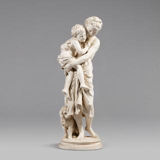 Jean-Baptiste Carpeaux - Frère et Soeur ou Les Deux Orphelins du siège (Brother and Sister or Two Orphans of the Siege)