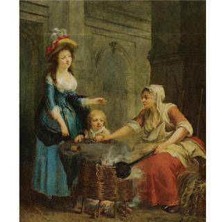 Jean-Baptiste Charpentier - The Chesnut Seller