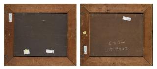 Jean Baptiste De Roy - A Pair Of Pastoral Landscapes With Shepherds And Cattle Watering