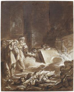 Jean-Baptiste Deshays - The Punishment of Korah