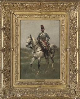 Jean-Baptiste-Edouard Detaille - A french cavalryman
