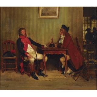 Jean-Baptiste-Édouard Detaille - In The Tavern