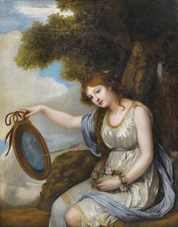 Jean-Baptiste Greuze - Jeune Fille Assise