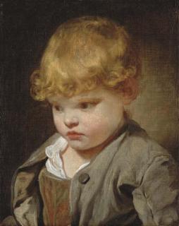 Jean-Baptiste Greuze - Le Petit Boudeur