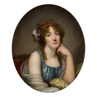 Jean-Baptiste Greuze - Portrait Of A Woman, Said To Be The Artist\'S Daughter