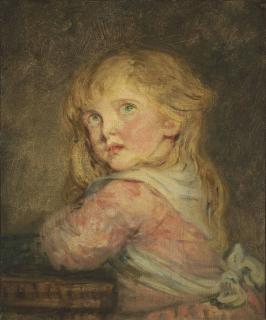 Jean-Baptiste Greuze - Portrait of a young girl