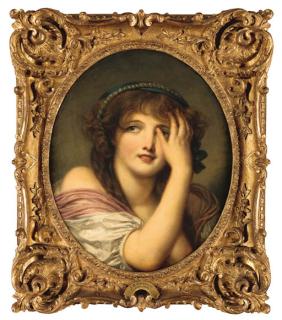 Jean-Baptiste Greuze - The Coquette