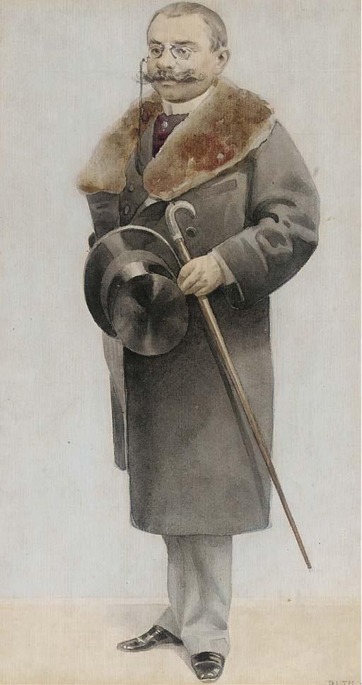 Jean Baptiste Guth - M. Théophile Delcassé, \'French Foreign Officer\' French Statesman and Foreign Minister