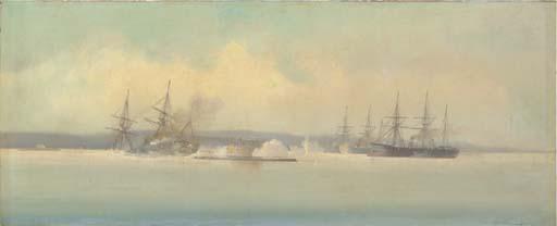 Jean-Baptiste Henri Durand-Brager - Combat Naval