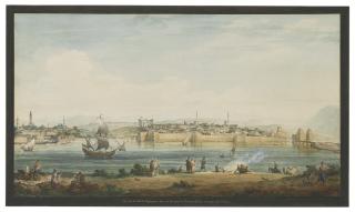 Jean-Baptiste Hilaire - A view of Negroponte